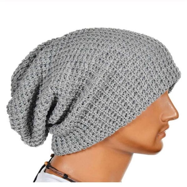 This & That Store Active Wear gray Knitted Wool Cap