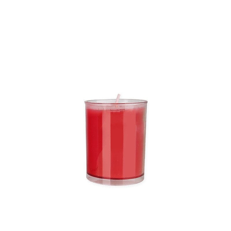 This & That Store Candles 80g Red Candle Cup (Low Temperature & Flame Retardant)