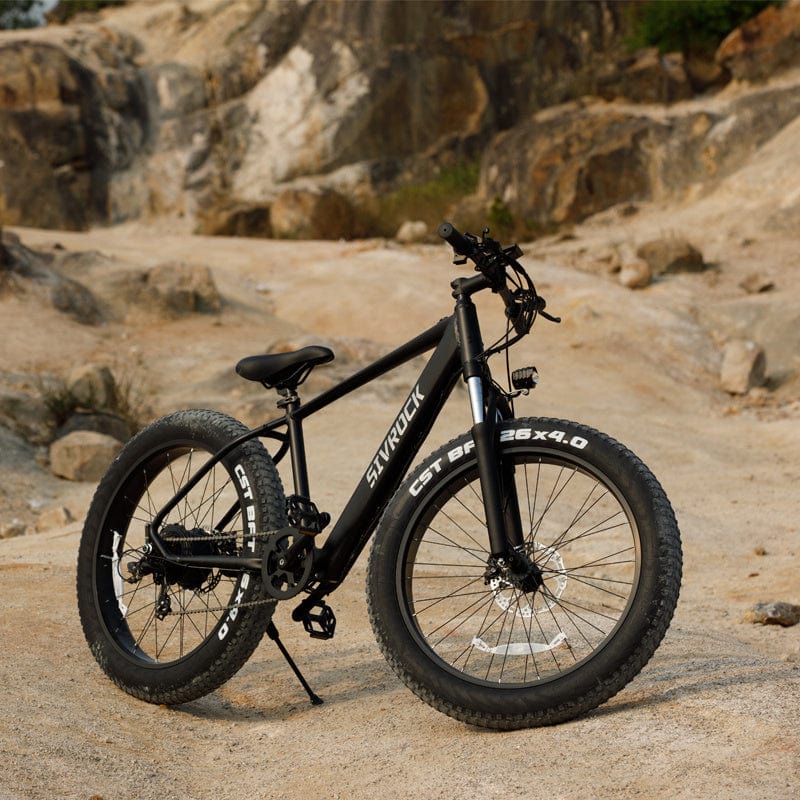 This & That Store E-Bike Black Professional Electric Bike For Adults, 26 X 4.0 Inches Fat Tire Mountain Bicycle, 1000W Motor 48V 15Ah UL And GCC Certified