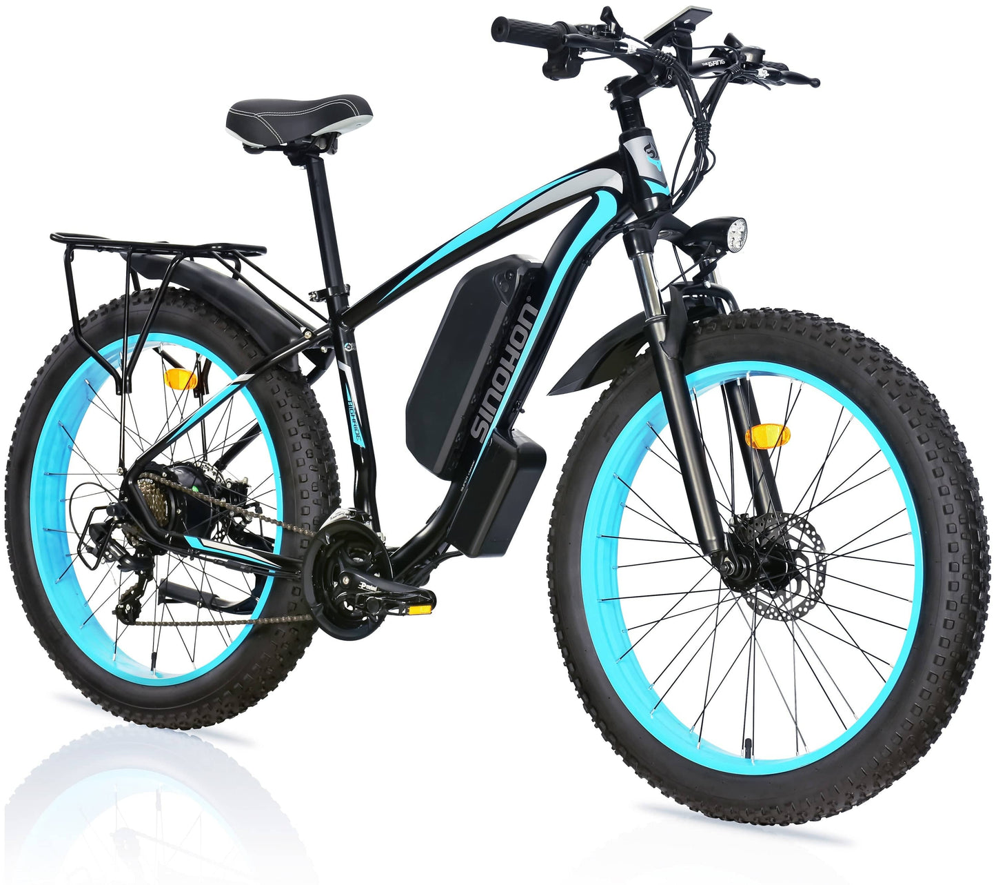 This & That Store eBike Blue Ebike,1000W Motor,48V13Ah Battery,26 Inches,Maximum Speed 45KM