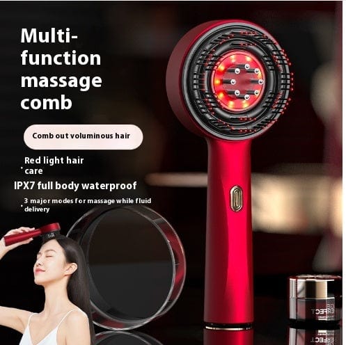 This & That Store Hair Care Electric Massage Comb – Red Light Therapy & Multi-Functional Care