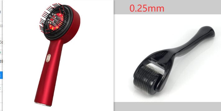 This & That Store Hair Care Red 0.25mmset Electric Massage Comb – Red Light Therapy & Multi-Functional Care