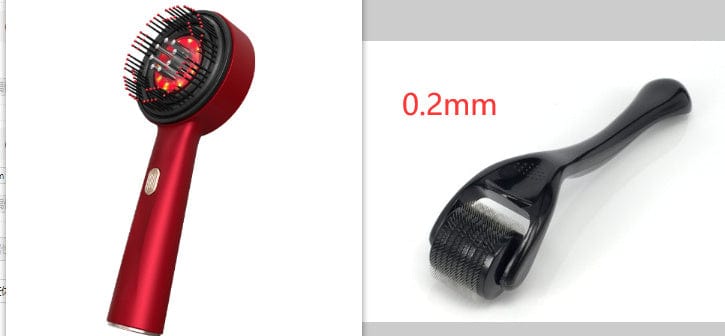 This & That Store Hair Care Red 0.2mmset Electric Massage Comb – Red Light Therapy & Multi-Functional Care