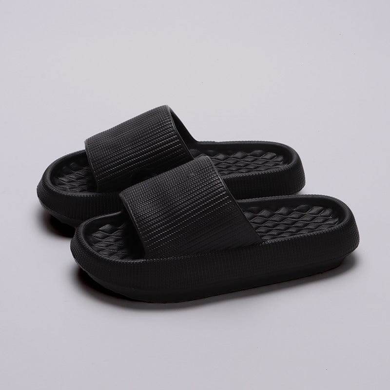 Summer House Slippers: Rhombus Stripe Anti-Slip Comfort for Men and Women - This & That Store