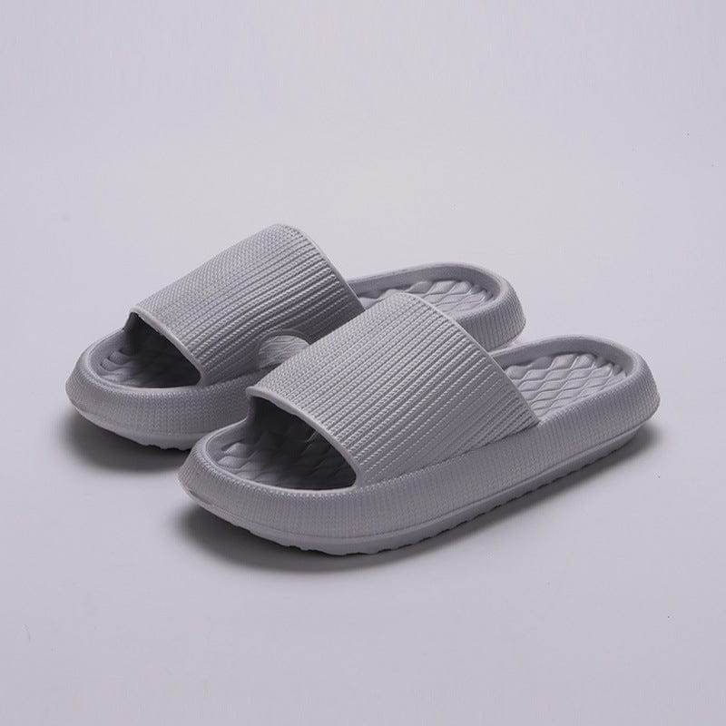 Summer House Slippers: Rhombus Stripe Anti-Slip Comfort for Men and Women - This & That Store