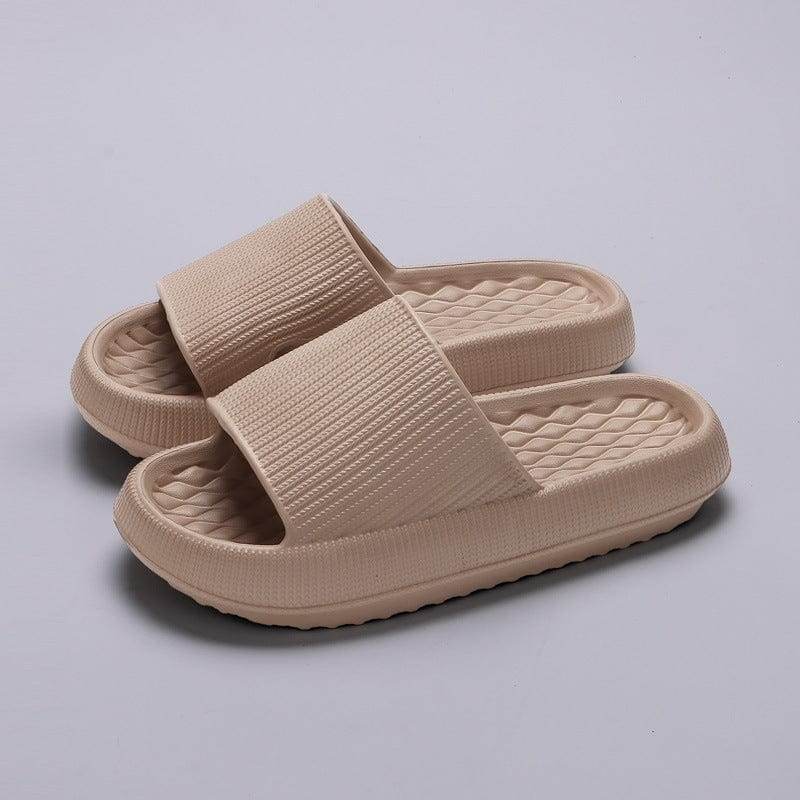 Summer House Slippers: Rhombus Stripe Anti-Slip Comfort for Men and Women - This & That Store