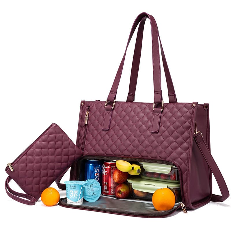 This & That Store Reusable Food Containers Women's Insulated Lunch Bag – Durable, Leakproof & Stylish Design