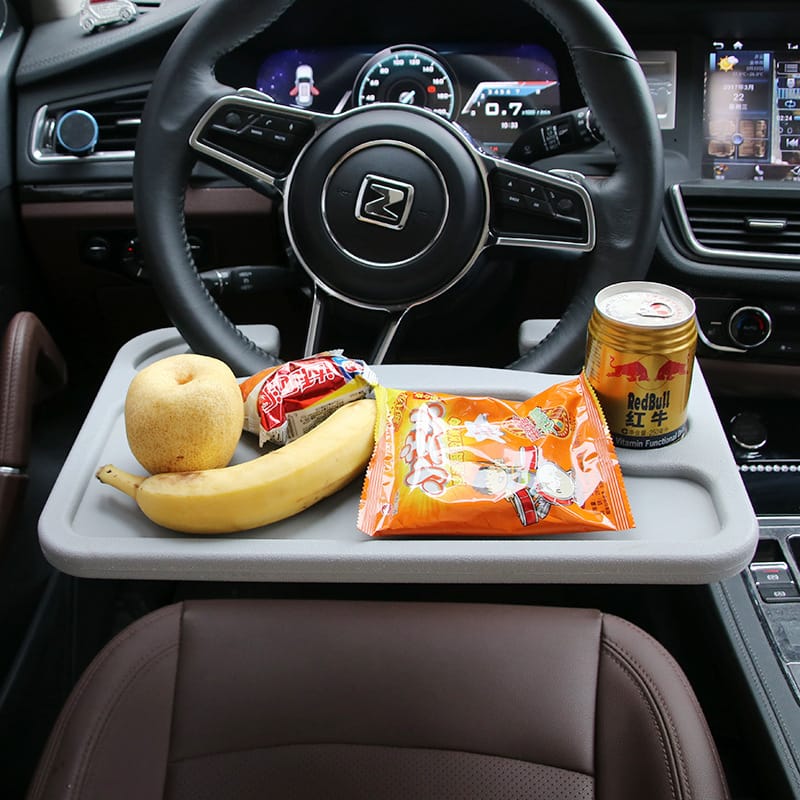 CJDropshipping Car Accessories Portable Car Steering Wheel Desk Tray for Laptop & Eating Food Desk