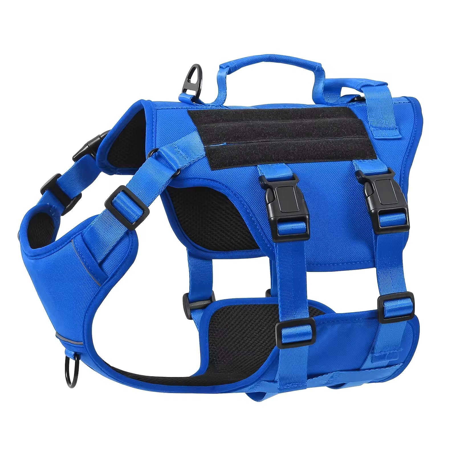CJDropshipping Dog Harness Blue / XL Tactical No-Pull Dog Harness: Heavy Duty Reflective Vest