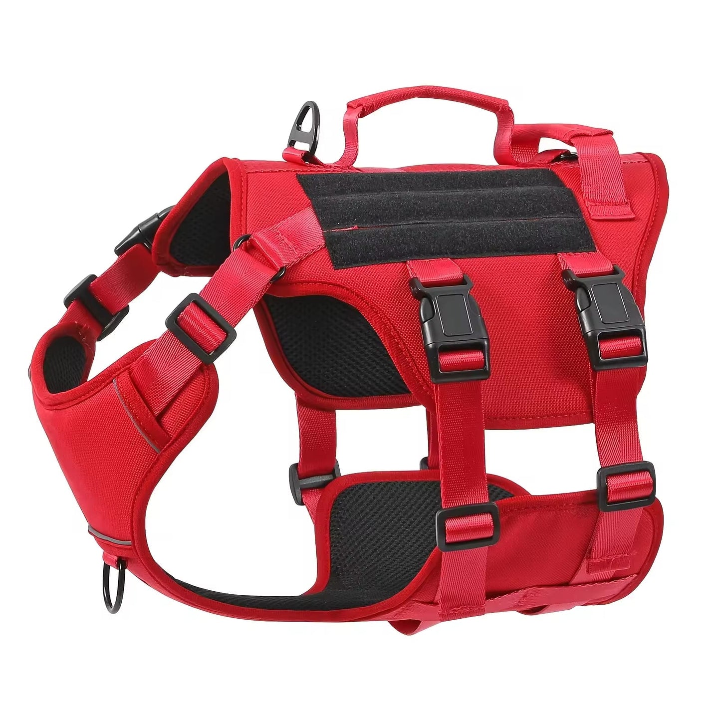 CJDropshipping Dog Harness Red / XL Tactical No-Pull Dog Harness: Heavy Duty Reflective Vest
