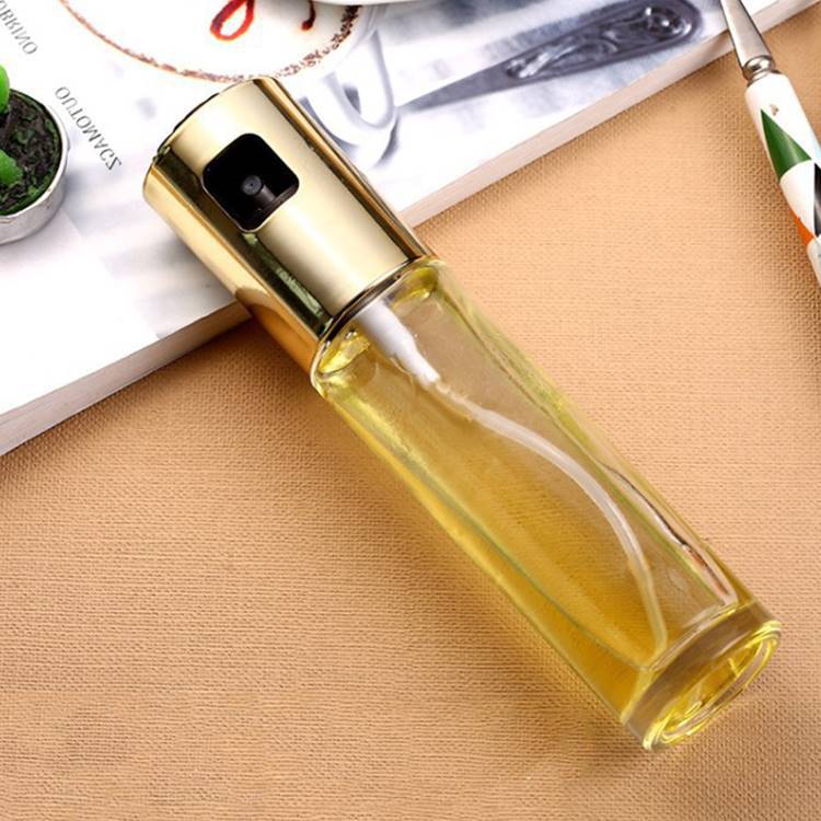 CJDropshipping Kitchen Utensils 2-in-1 Push-Type Oil Sprayer & Mister | Leakproof Cooking Oil Dispenser for Air Frying, Salad & Outdoor BBQ