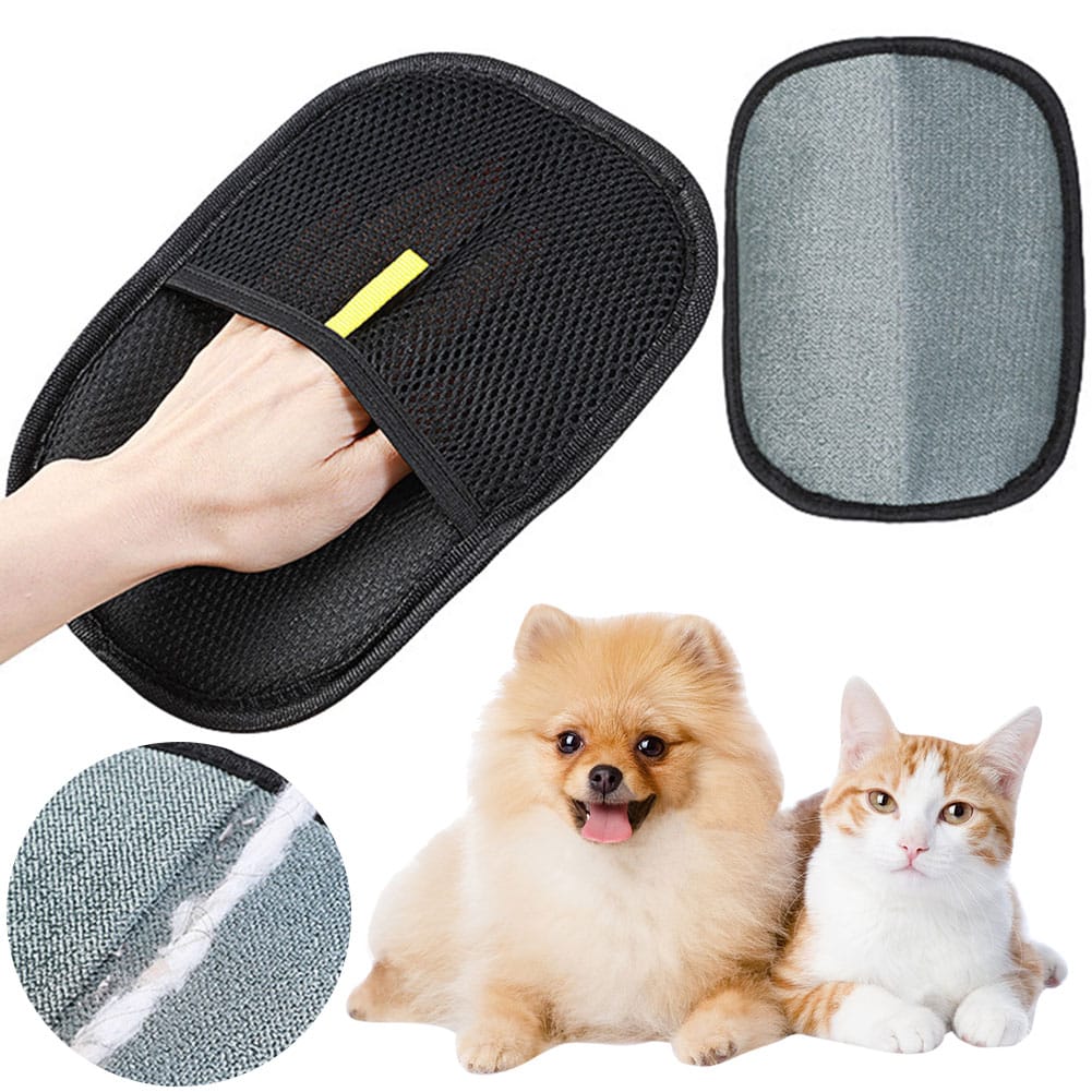 CJDropshipping Pet Supplies Pet Hair Remover Mitt Gloves Deshedding Brush for Dog, Cat, Rabbit
