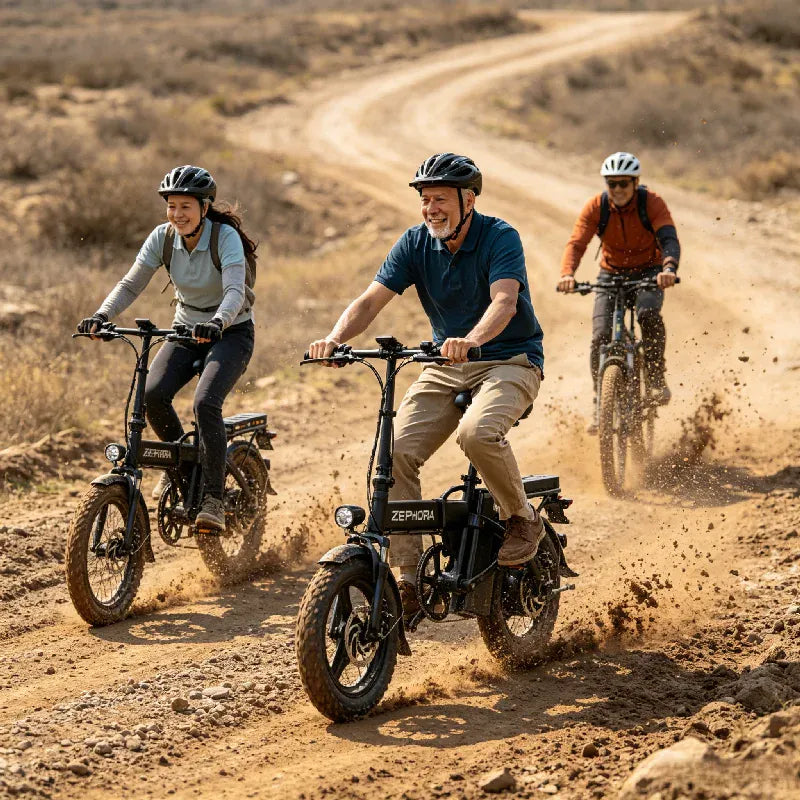 Dropshipman E-Bike ZEFIORA Z10 Foldable Electric Commuter Bike | 48V Adult E-Bike