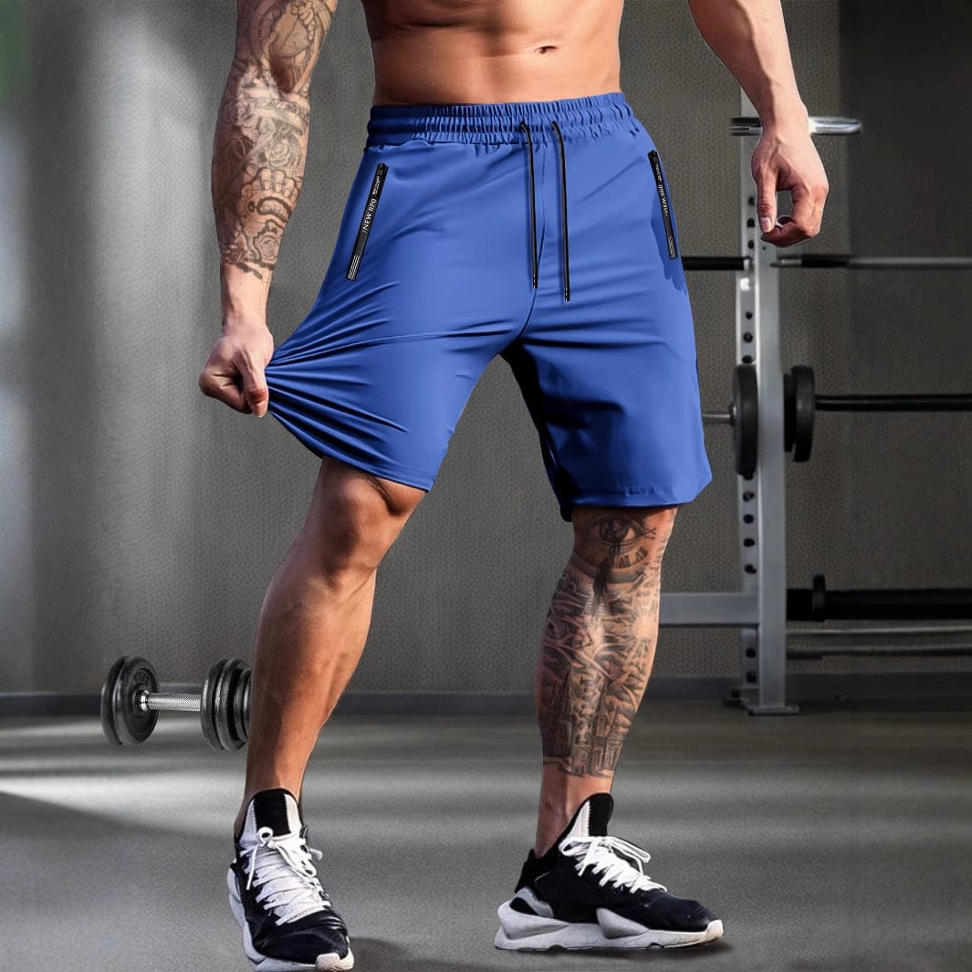 Dropshipman L / Blue Plus Size Men's Quick-Drying Fashion Boxers Shorts – Comfortable, Lightweight, Breathable