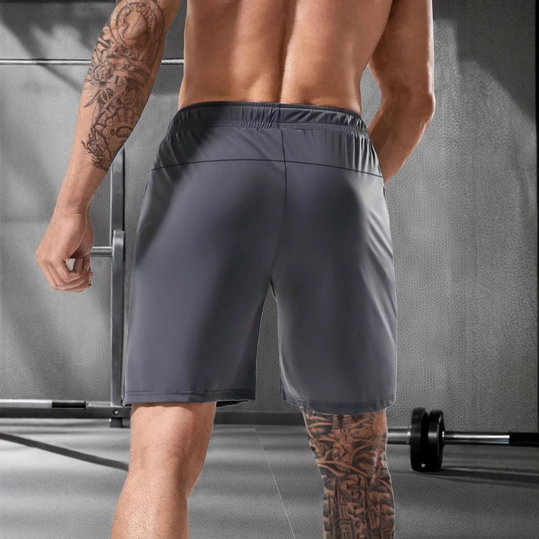 Dropshipman L / Gray Plus Size Men's Quick-Drying Fashion Boxers Shorts – Comfortable, Lightweight, Breathable