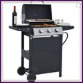 Dropshipman Outdoor Cooking Appliances United States 3-Burner Propane Gas Grill: 26,000 BTU Stainless Steel BBQ