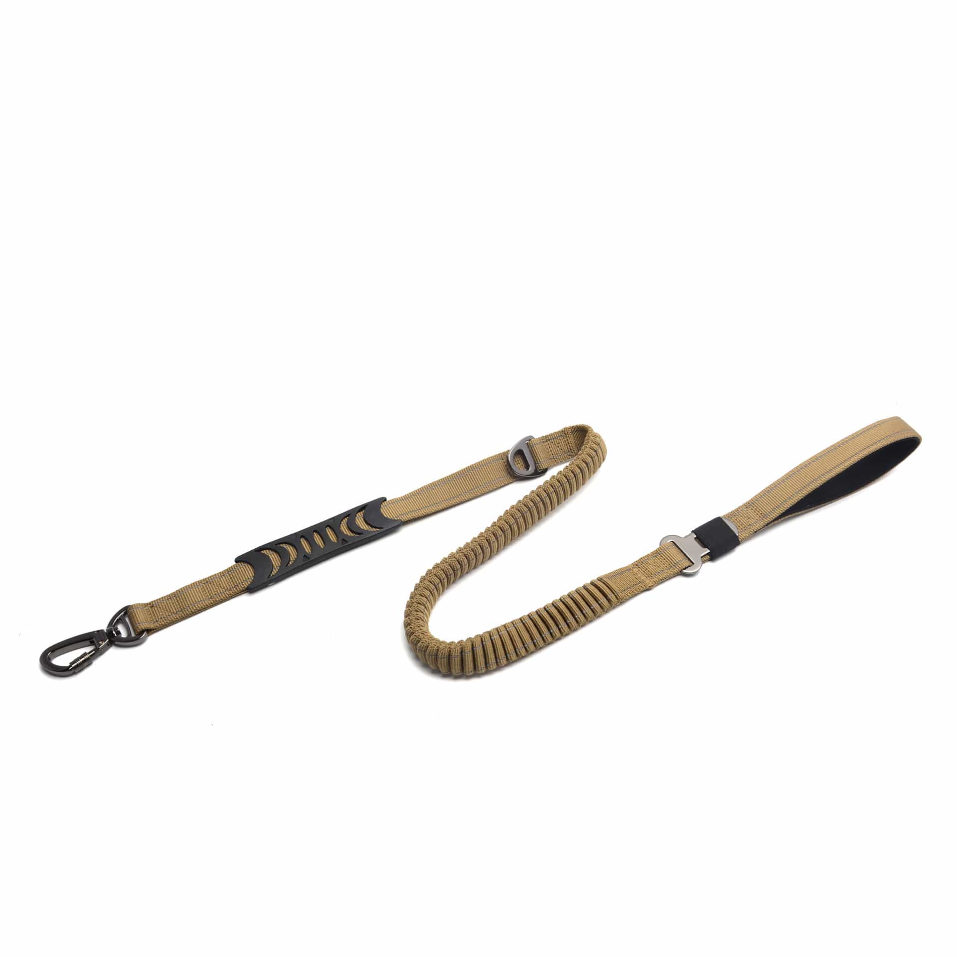 Dropshipman Pet Supplies Khaki / 2.5CMX116CM to180CM Dog Elastic Anti-Pull Leash - Heavy Duty Shock Absorbing Lead