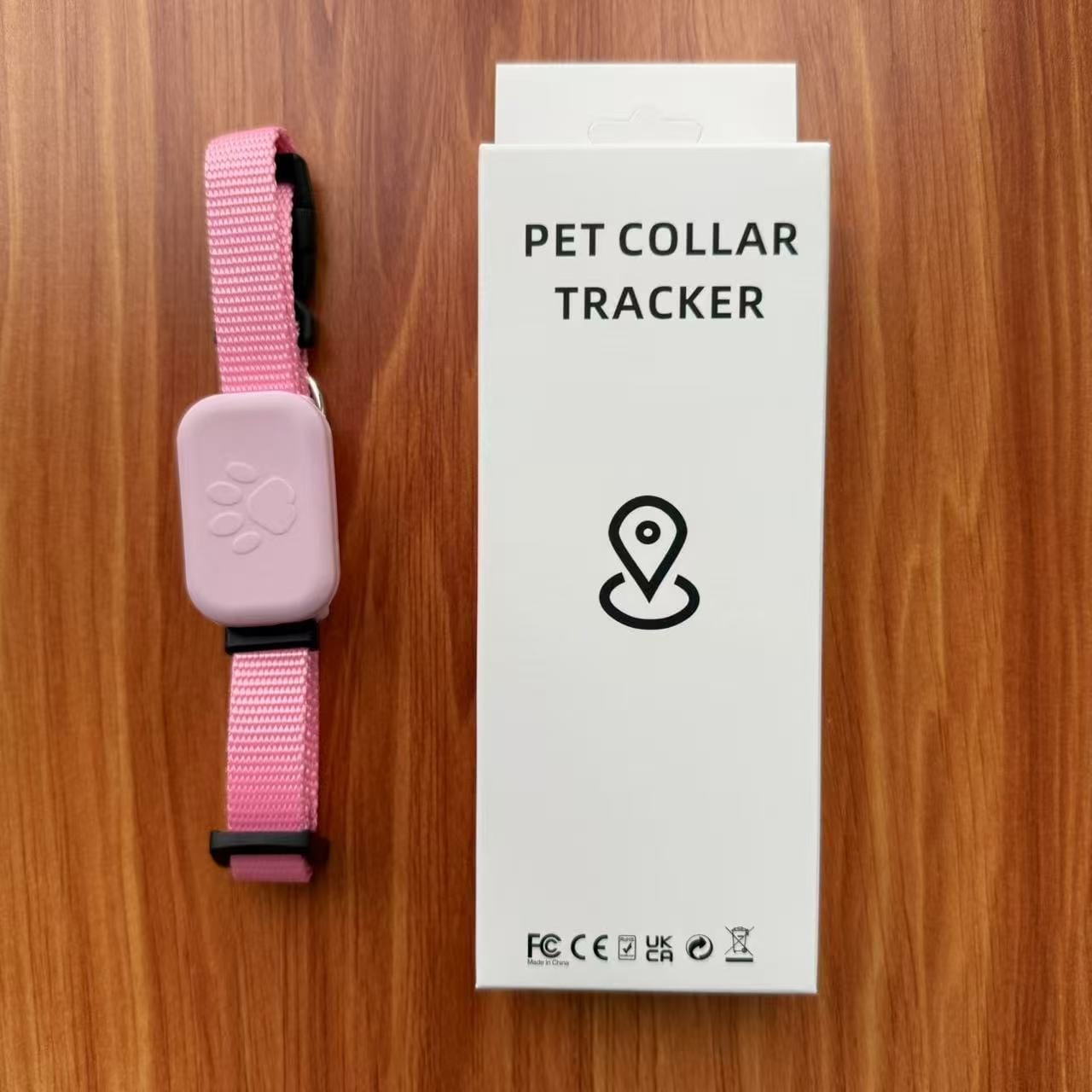 Dropshipman Pet Supplies Pink / Single System Smart Pet GPS Tracker Collar | Anti-Loss Locator for Dogs & Cats