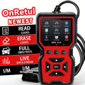 Dropshipman Red V519 OBD2 Scanner & Universal Car Diagnostic Code Reader