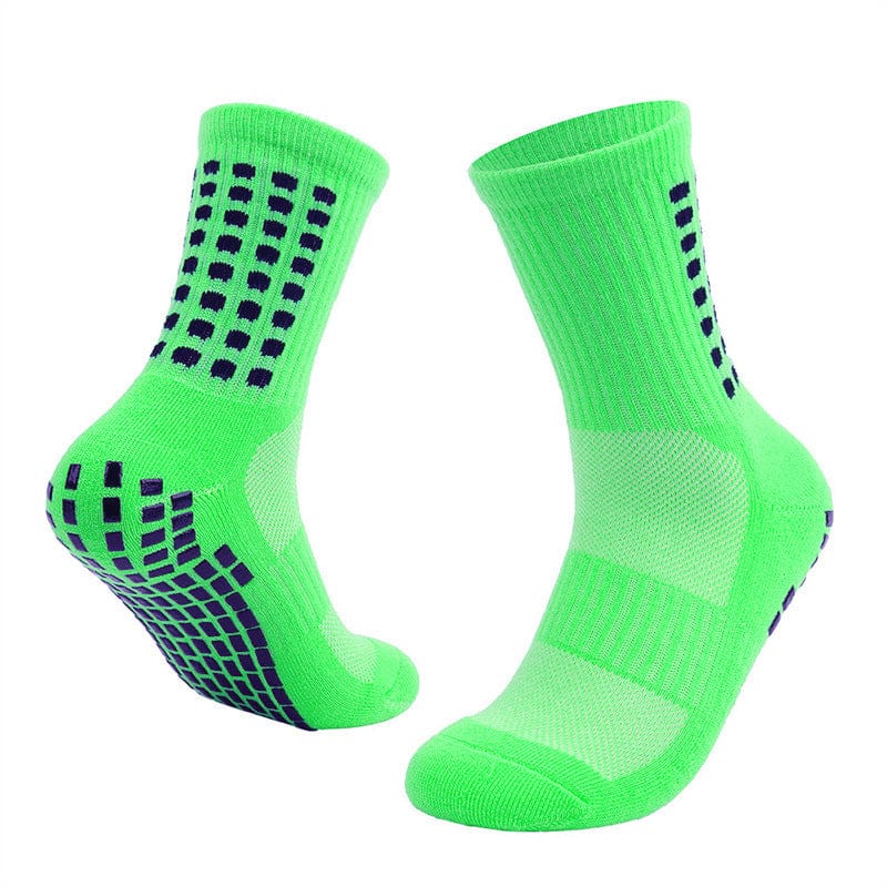 Dropshipman Socks Green / Average Size Breathable Basketball Socks with Non-Slip Rubber Studded Sole for Enhanced Grip and Comfort