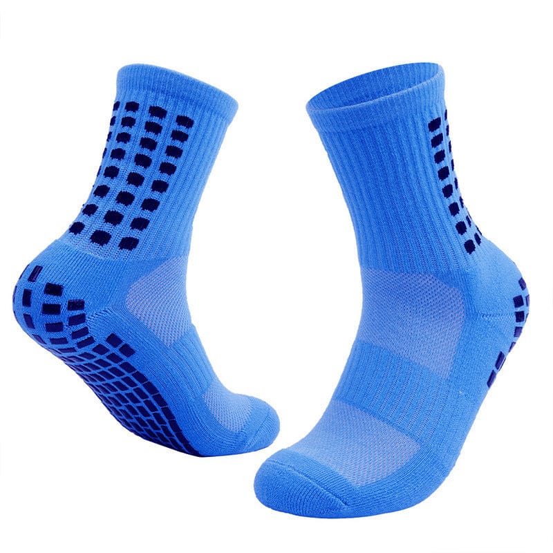 Dropshipman Socks Sky Blue / Average Size Breathable Basketball Socks with Non-Slip Rubber Studded Sole for Enhanced Grip and Comfort