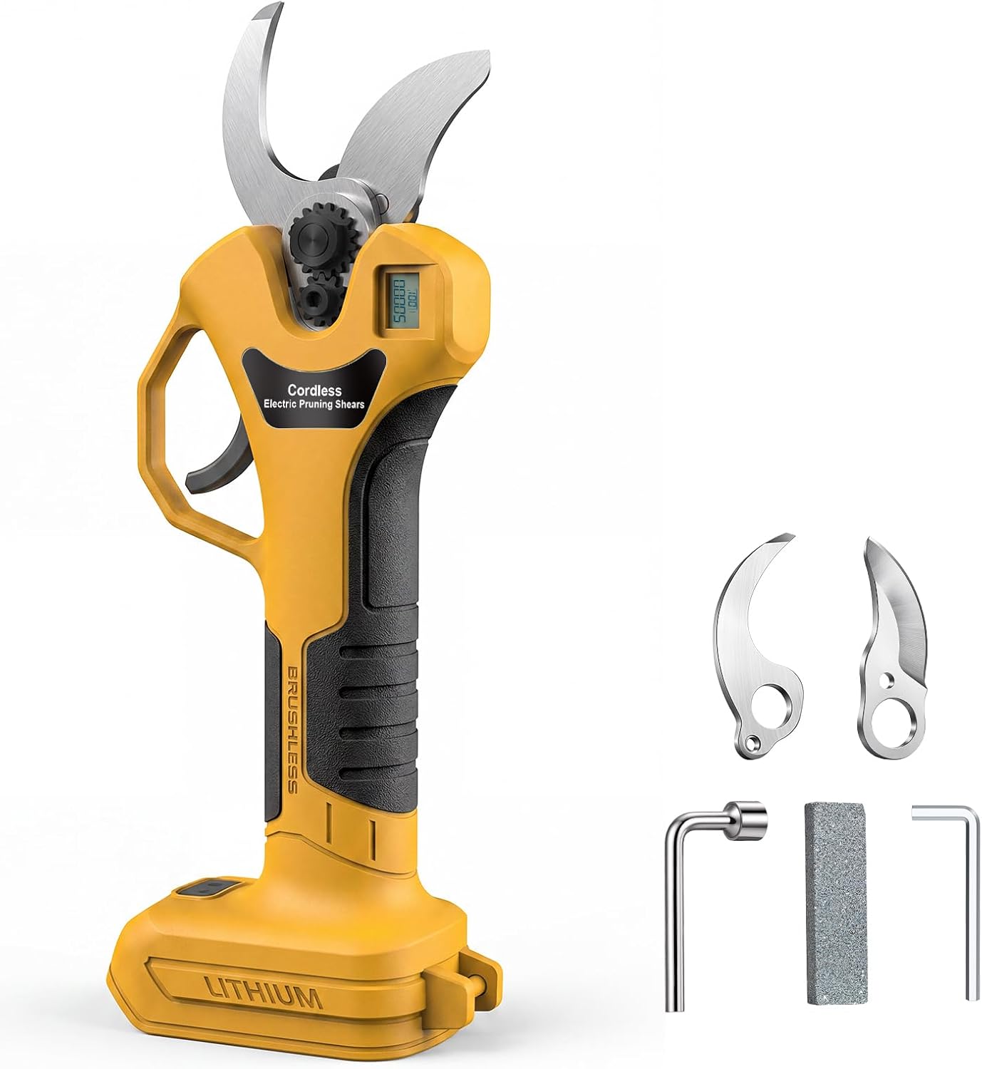 Fledukten Home Improvement Brushless Electric Pruner, Fits DeWalt 20V | SK5 Blade