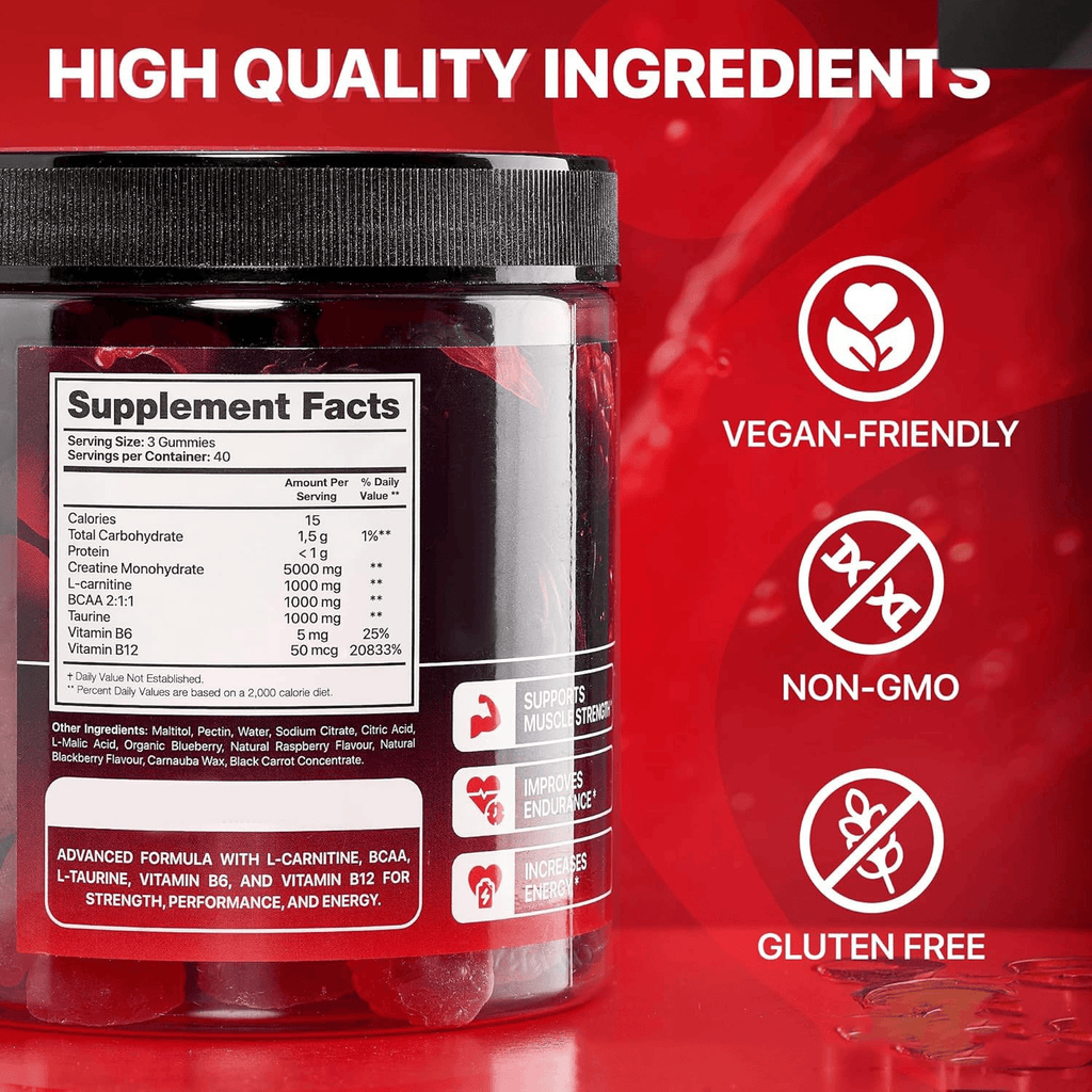 This & That Store 120 pieces Muscle Boost Gummies