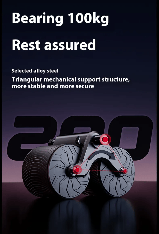 This & That Store Automatic Rebound Abdominal Wheel