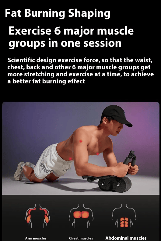 This & That Store Automatic Rebound Abdominal Wheel