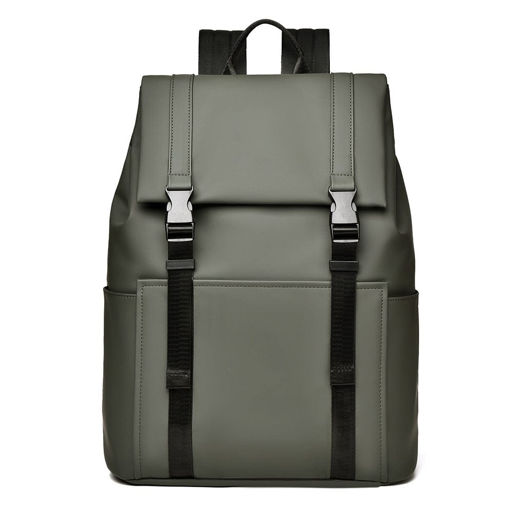 This & That Store Backpack Green Men's Stylish Backpack With Side Pockets, Great For College And Outdoor Activities, Sturdy & Roomy