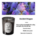 This & That Store Candles Cologne Fragrance Gray Aromatherapy Colored Candle Glass