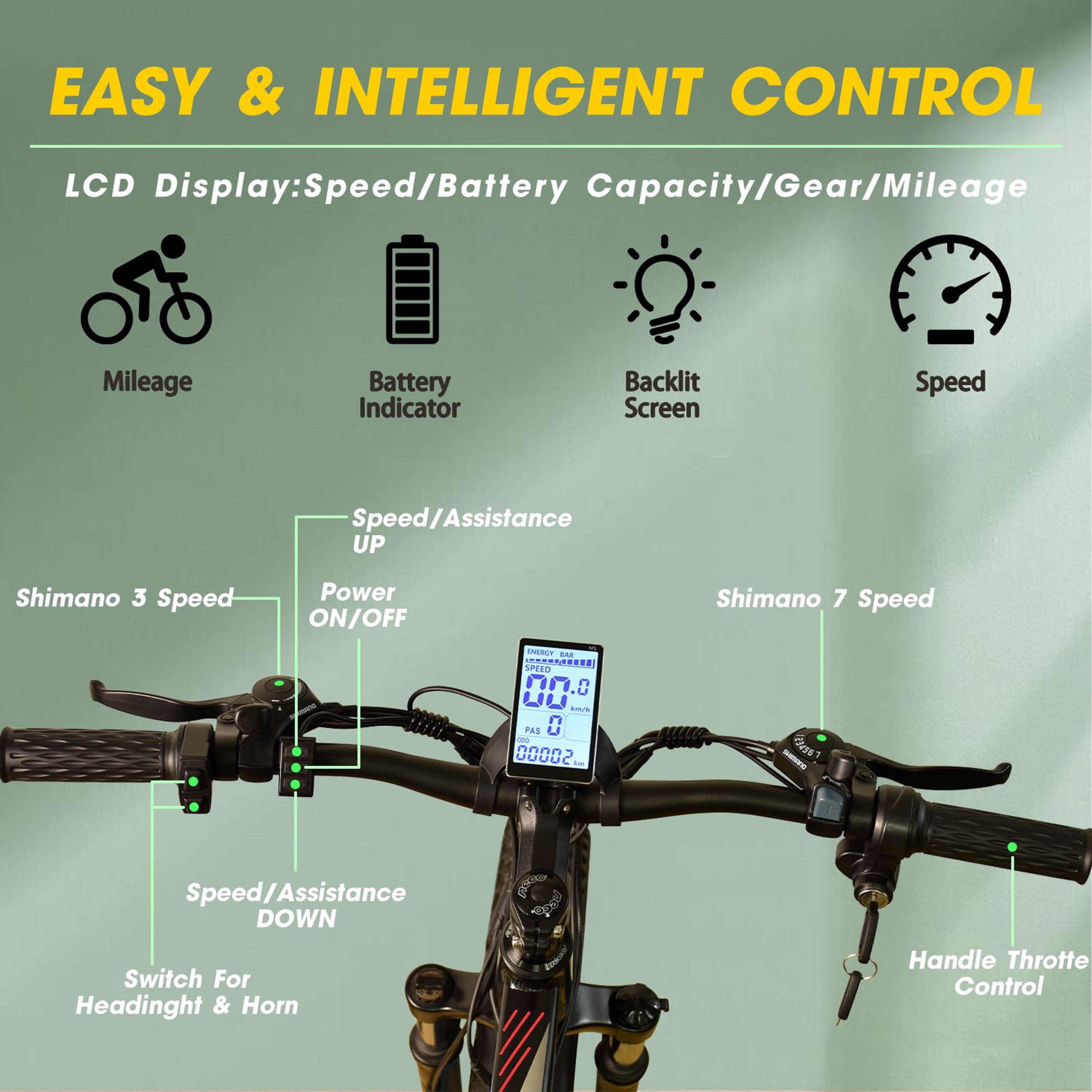 This & That Store eBike Ebike,1000W Motor,48V13Ah Battery,26 Inches,Maximum Speed 45KM