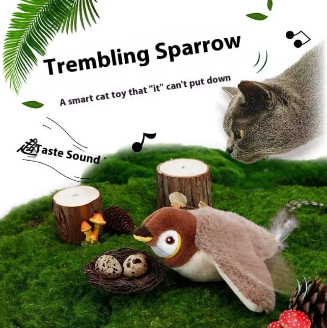 This & That Store Flapping Bird Cat  Toy