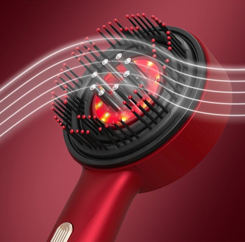 This & That Store Hair Care Electric Massage Comb – Red Light Therapy & Multi-Functional Care