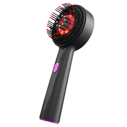 This & That Store Hair Care Grey black Electric Massage Comb – Red Light Therapy & Multi-Functional Care