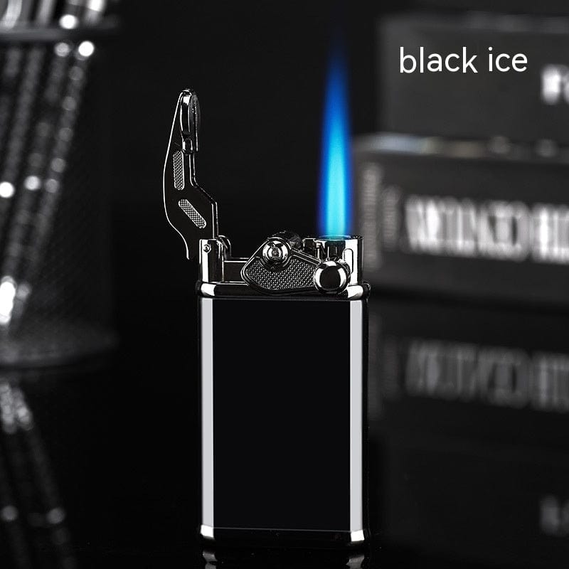 This & That Store Lighter Black Ice New Posture Rocker Arm Torch Lighter - Durable, Stylish, Windproof