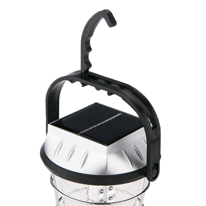 This & That Store Outdoor Recreation Black LS-360 Hand Crank Solar Lantern – 36 LED, Super Bright