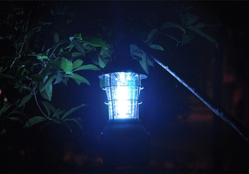 This & That Store Outdoor Recreation Black LS-360 Hand Crank Solar Lantern – 36 LED, Super Bright