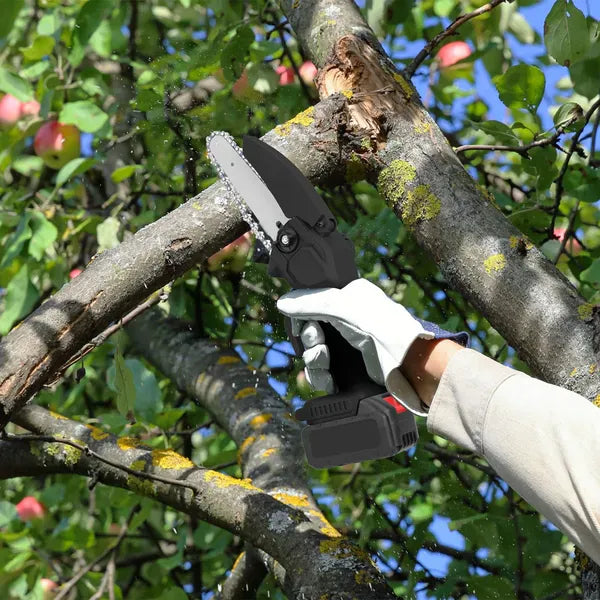 This & That Store Power Tools Portable Handheld Cordless Small Chain Saw Battery Powered