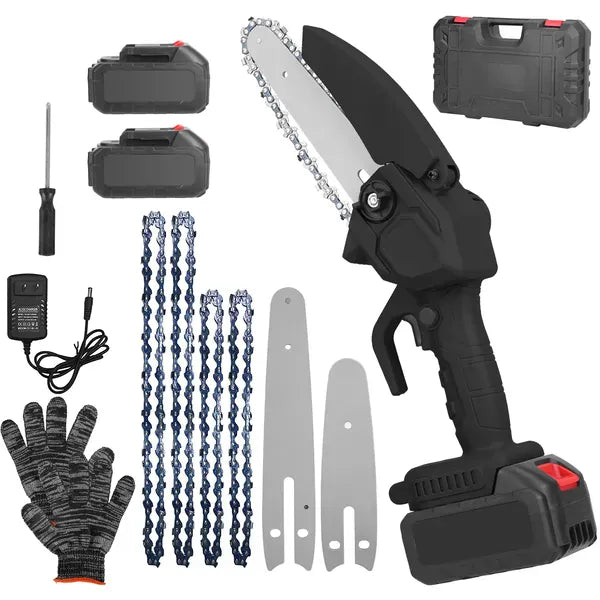 This & That Store Power Tools Portable Handheld Cordless Small Chain Saw Battery Powered