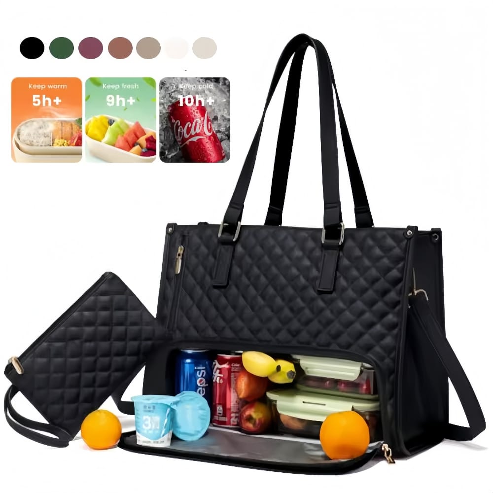 This & That Store Reusable Food Containers Women's Insulated Lunch Bag – Durable, Leakproof & Stylish Design