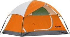 This & That Store Tent Orange Portable Camping Tents For Group Hiking