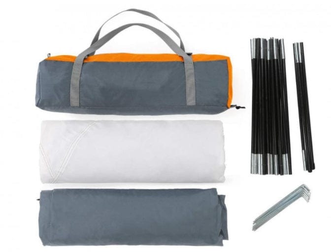 This & That Store Tent Orange Portable Camping Tents For Group Hiking